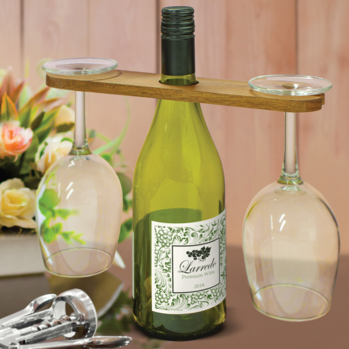 Promotional Wood Wine Glass Holders Promotion Products